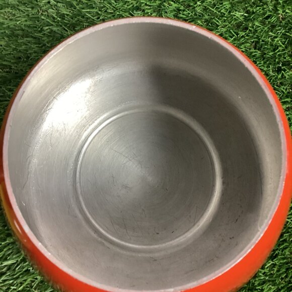 Vintage Mushroom Fondue Set Orange Green - Picture 11 of 16